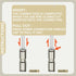 3 Pcs 8mm Straight Push in Connect Pneumatic Fitting,2 Way Nickel Plated Brass Quick Release PU Air Line Adapter...