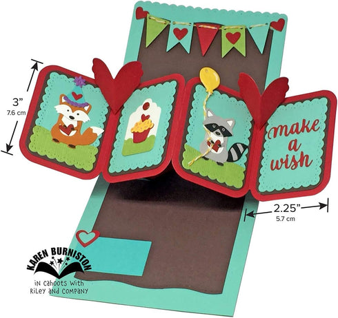 KB Riley 1009 Karen Burniston Dies-Twist Panel Pop-Up...
