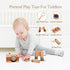 Wooden Outdoor Adventure Toys,Kids Explorer Kit With Wooden Telescope,Camera,Wooden Knife,Compass,Magnifying Glass 5-Piece Outdoor Toy Set,Camping...