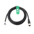 Sensor Actuator M12 A Coded 4 pin Female Shield Cable to Open Wire for Industrial Automation, Device Network DeviceNet, CANopen, IO Link, Profibus...