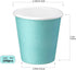 100 Pack 3 oz Paper Cups, Bathroom Paper Cups, Mouthwash Cups for Snack, Espresso, Perfect for Home Condos Rvs Campers (Blue)...