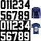 Zonon 22 Pieces Iron on Numbers T Shirt Heat Transfer 0 to 9 Jersey Numbers for Team Uniform Sports(Black, White,8 Inch)...