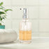 Oggi 12oz Round Glass Lotion and Soap Dispenser for Kitchen or Bath-Clear...