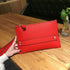 Women Envelope Clutch Bag PU Leather Female Day Clutches Large Purse Evening Bags with Wrist Strap...