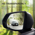 4PCS Car Rearview Mirror Film, Anti Fog Glare Mirror Film, HD Clear Nano Coating Car Film, Waterproof Rainproof Transparent Protective Sticker, Sa...