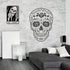 Stay Positive Skull Metal Sign Decor for Grunge, Goth, and Emo Room Styles 12" x 8" (045)...