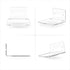 4.5" Small Baby Monitors & Speaker Wall Mount Shelf, Adhesive & Screw in, Also for Security Cameras, WiFi Routers, Decor, Plants, Photos, Kitchen,...