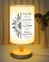 Christian Gifts for Women Table Lamp, Religious Gifts for Women with Bible Verse Prayer Inspirational Gifts Fabric Lamp Spiritual Gifts for Women,...