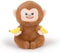 Monkey Stuffed Animal Cute Monkey Plush Soft Monkey Plushie with Banana Monkey toy Gift for Kids(10.5Inch)...