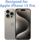 (3Pack) Designed for iPhone 15Pro Iphone Tempered Glass Screen Protector 9H Anti Scratch HD Clear Bubble Free (iPhone 15Pro -6.1 Inch)...