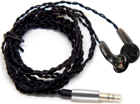 Wired Earphone Snow-Lotus 1.0 in Ear Earphones,64 Ohm Clear Detailed Balanced Sound Flat Head Earbuds,HD Bass Driven Audio,3.5mm Wired HiFi Music ...