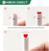 Kaco FIRST Gel Ink Pens, Pack of 2 Pieces Cute Heart Pen Set with Extra 4 Black Refills (2 White)...