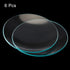 PATIKIL 90 mm Diameter Watch Glass, 6 Packs Beaker Cover Smooth Edges Chamfered Arc for Laboratory, Transparent...