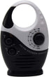 Waterproof Shower Radio, 3V 0.5W Adjustable Volume Shower AM FM Button Speaker, Bathroom Shower Speakers Wireless Radio with Top Handle...