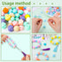 121 PCS Silicone Beads for Keychain Making Kit,12mm 15mm Round 14mm Polygonal Rubber Beads Candy Color Bulk Silicone Loose Beads for DIY Necklace ...