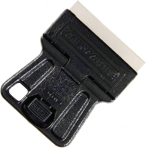 Safe Plastic Scraper Include 10Pcs Scraper Replacement,for Stickers Paint Label Glue Adhesive Removal, Ceramic Glass Window Cleaning...