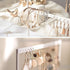 lemonadeus Earrings Organizer Jewelry Display Wood Stand (44 Holes 2 Layers) (White)...