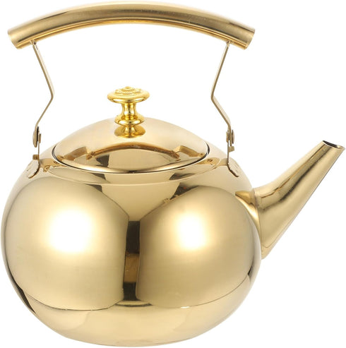 DOITOOL Stainless Steel Tea Kettle 1.5L Stovetop Tea Kettle, Classic Tea Kettle Food Grade Stainless Steel Teapot for Stove Top with Infuser and E...