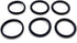 Ensun Engine Oil Cooler Gasket Seal O-Ring Compatible with Cruze Aveo Sonic 1.6L / 1.8L only - Total 15 PCS 55353331, 55354071, 926-167...