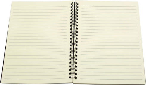 Yansanido Spiral Notebook, 6 Pcs A5 Craft Softcover 8mm Ruled 6 Color 60 Sheets -120 Pages Journals for Study and Notes(6 color)...