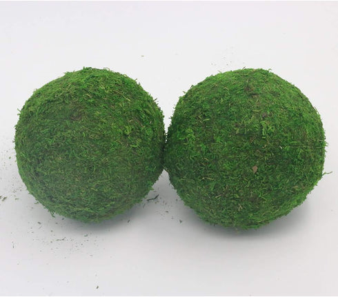 Nice purchase Handmade Natural Green Plant Moss Balls Decorative for Home Party Display Decor Props (6 in)...