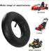 Compatible with Premium 4.10/3.50-4 Utility Tire Inner Tubes with TR-13 Straight Valve Stem for Lawn & Garden Many Kinds Hand Trucks - 2pcs...
