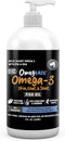 Omegease 100% Pure Omega 3 Fish Oil for Dogs & Cats 8 oz - Skin & Coat Supplement, Less Scratching & Shedding, Supports Joint Function, Immune, Br...