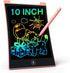 KOKODI Toys for 3 4 5 6 Years Old Girls, 10 Inch Reusable Colorful LCD Writing Tablet Doodle Board Drawing Pad for Kids, Toddler Learning Educatio...