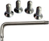 4PCS N10648301 Rotor Screws for Brake Discs Compatible with Audi VW & Volkswagen...