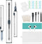 Airpod Earbud Cleaner Kit,3 in 1 Multi-Function Earpod Cleaning Pen with Soft Brush & Cleaning Putty for Earphones Phone Headphones,Electronics Cl...