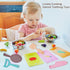 0-BPA silicone culinary kitchen utensil baby teething toys,Chef cooking role playing games training for baby girls boys,Molar chewing freezer teet...