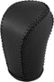 Gear Shifting Knob Cover Automatic Transmission Lever Trim for Honda Civic 10th Gen 2016-2021 PU Leather Black...