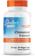 Doctor's Best Cinnamon Extract Cinnulin Pf, Non-GMO, Vegan, Gluten Free, Helps Maintain Blood Sugar Levels, 125 Mg, 60 Veggie Caps (DRB-00130)...