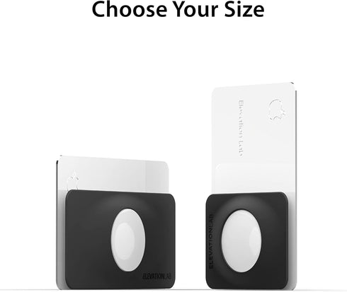 TagVault™ - AirTag Wallet Holder Compact (Single) | Thin & Flexible, Stays Hidden, Patent Pending | Elevation Lab...
