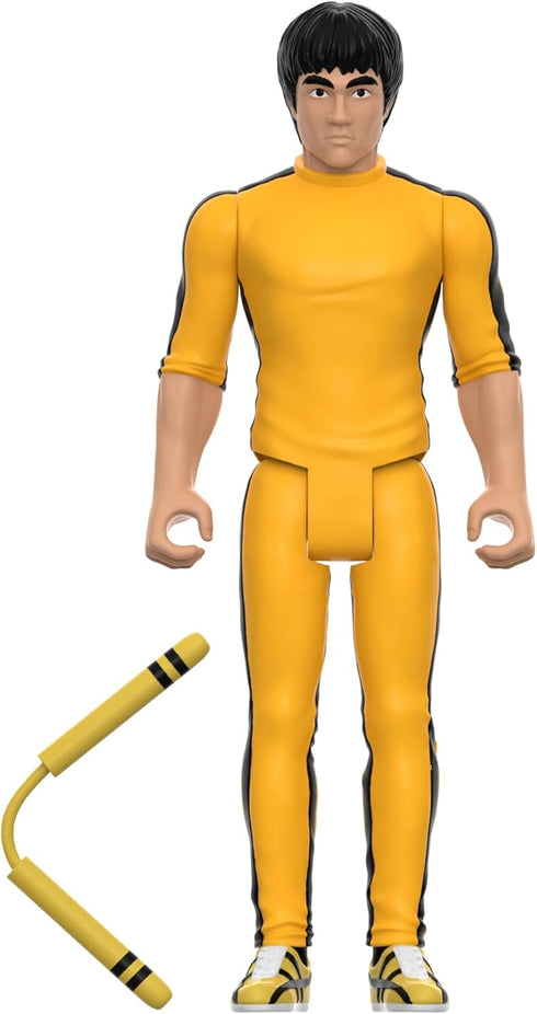 Super7 Bruce Lee The Challenger - 3.75" Bruce Lee Action Figure with Accessory Classic Movie Collectibles and Retro Toys...
