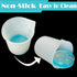 10 PCS 100ml Silicone Measuring Cups for Resin Non-Stick Mixing Cups Glue Tools, Precise Scale Toning Cups for Resin DIY Craft Jewelry Making...