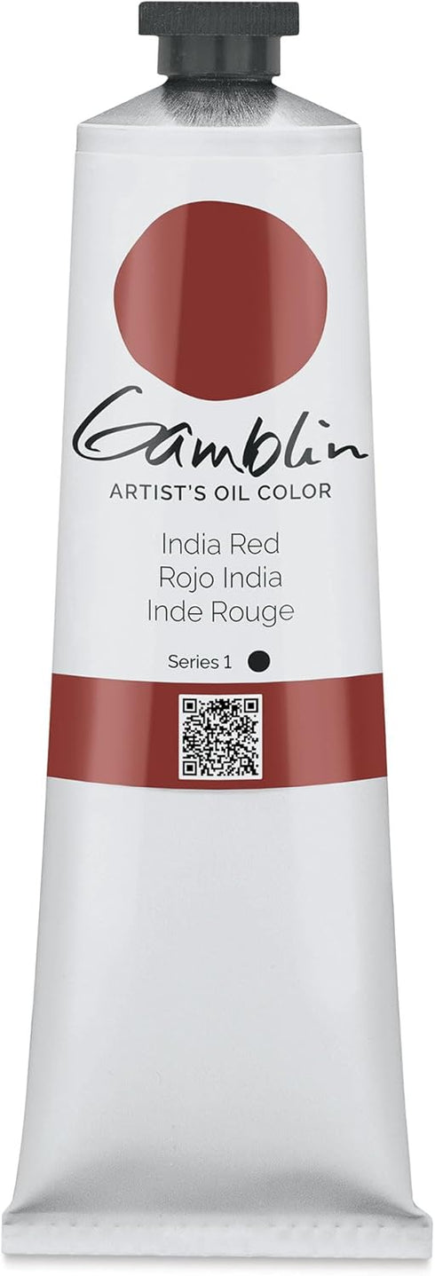 Gamblin Artist Oil Color - Indian Red - 150 ml Tube...