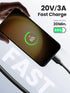 UGREEN 60W 3-Pack USB C to USB C Cable, Type C Fast Charging Cable Compatible with iPhone 15/15 Plus/15 Pro, MacBook Pro 2022, Samsung Galaxy S24/...