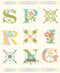 Riley Blake’s Assortment of Premium Quilting Fabric Panels, Perfect for Quilting, Apparel, DIY Crafting, and Home Decor (Hello Spring Panel Cream)...