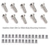 Stainless Steel 25 Pcs Fender Bumper Washer Bolt M5x20mm CNC Finishing Washer Engine Bay Dress Up Fastener Kit Flares Widebody kit Installation Ha...