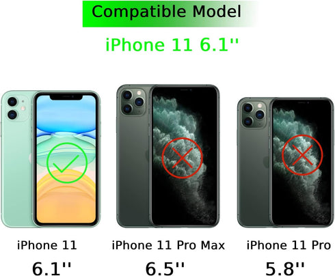 Sage Green Phone Case Compatible with iPhone 11,Green Aesthetic Butterfly Trippy Cover for Men Girl Women,Unique Soft TPU Bumper Case Cover...