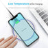 Wireless Charger 10W Fast Wireless Charging Pad Compatible with iPhone 15/15 Plus/15 Pro Max/14/13/SE...