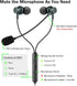 USB Earbuds with Boom Mic for Computers and Smartphones, in-Ear Headphones with USB-A & USB-C Connectivity for Laptop, Desktop, PS 4 5, Compact & ...