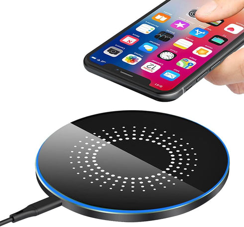30W Wireless Charger Pad, Wireless Charger 30W, Fast Wireless Charger, Wireless Charging Compatible with Samsung Galaxy S22/S22+/S21/S20/S10, Fast...