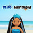 Linzy Toys,Aria Mermaid Doll, Soft Plush Mermaid, Blue, 18" Mermaid Toys for little Girls, Sirena's para ninas, Sirena's Plush (89002)...