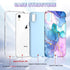 Btscase for iPhone XR Case, Heavy Duty Three Layer Marble Pattern Shockproof Full Body Rugged Hard PC+Soft TPU Bumper Drop Protection Women Girls ...