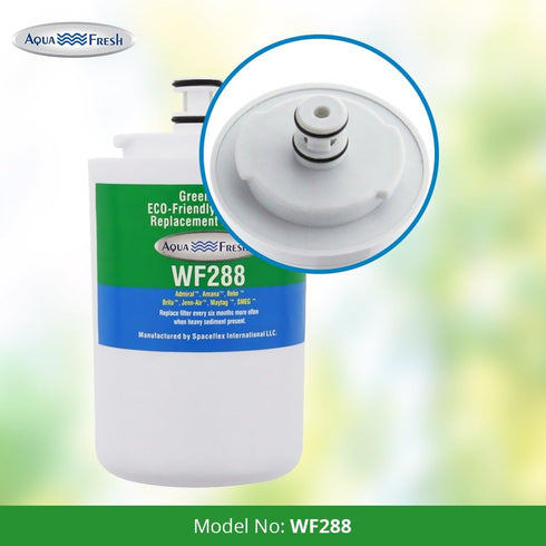 Aqua Fresh UKF7003 Refrigerator Water Filter Replacement Compatible with UKF7003, UKF7002AXX, EDR7D1, UKF7003AXX, UKF7002, UKF5001, RFC1600A, RWF1...