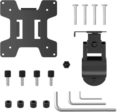 WALI Mounting Plate for WALI Monitor Mounting System, Mounting Holes 75 by 75 mm and 100 by 100 mm (VES01), Black...