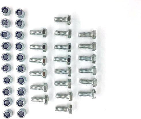 Replacement Auger Shear pin Bolts and Nuts Fits Snow Blower HS1132 HS928 HS828 HS724 HS624 (Set of 20)...