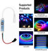 DC5-24V SP621E Mini Bluetooth LED Controller APP Control for WS2811 WS2812B SK6812 Pixels Dream Color LED Strip (with DC Connector)...